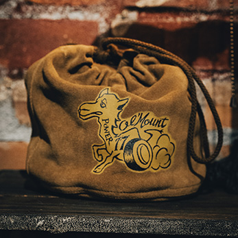 LEATHER EFFECT BAG CAMEL